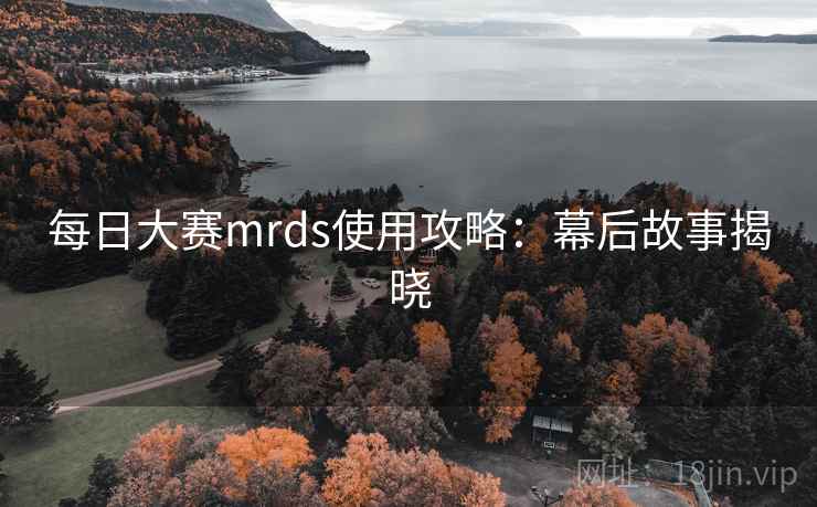 每日大赛mrds使用攻略：幕后故事揭晓